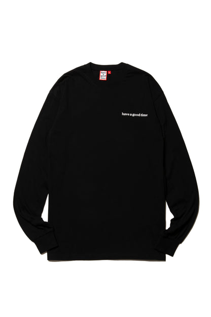 MEDIEVAL MONSTER LOGO L/S TEE BLACK
