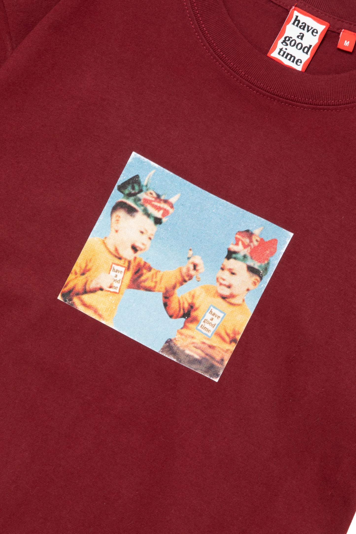 MONSTER HELMET S/S TEE WINE