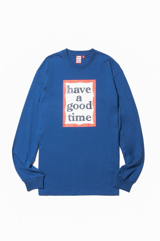 FRAME L/S TEE INDIGO