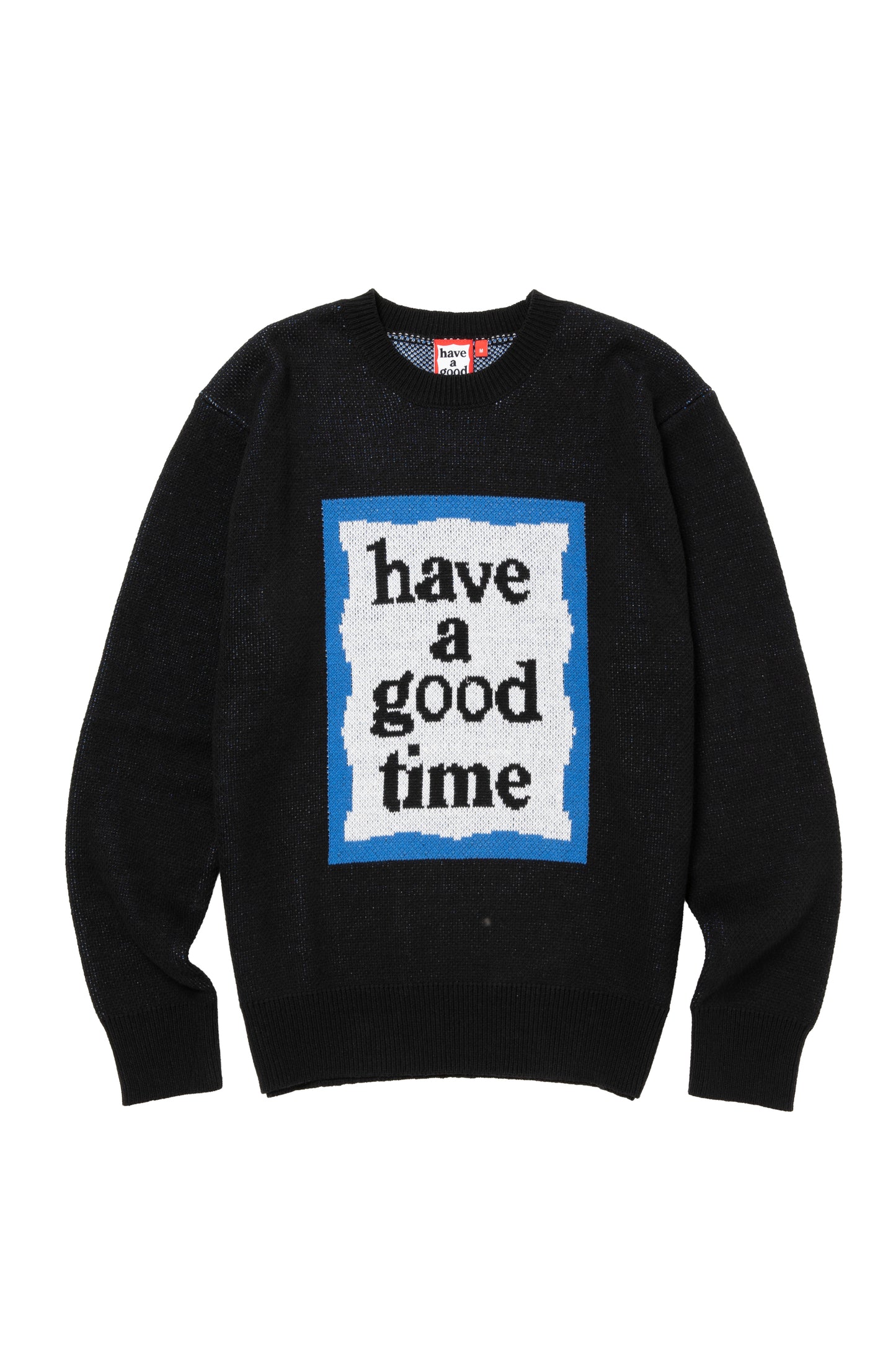 BLUE FRAME KNIT SWEATER BLACK