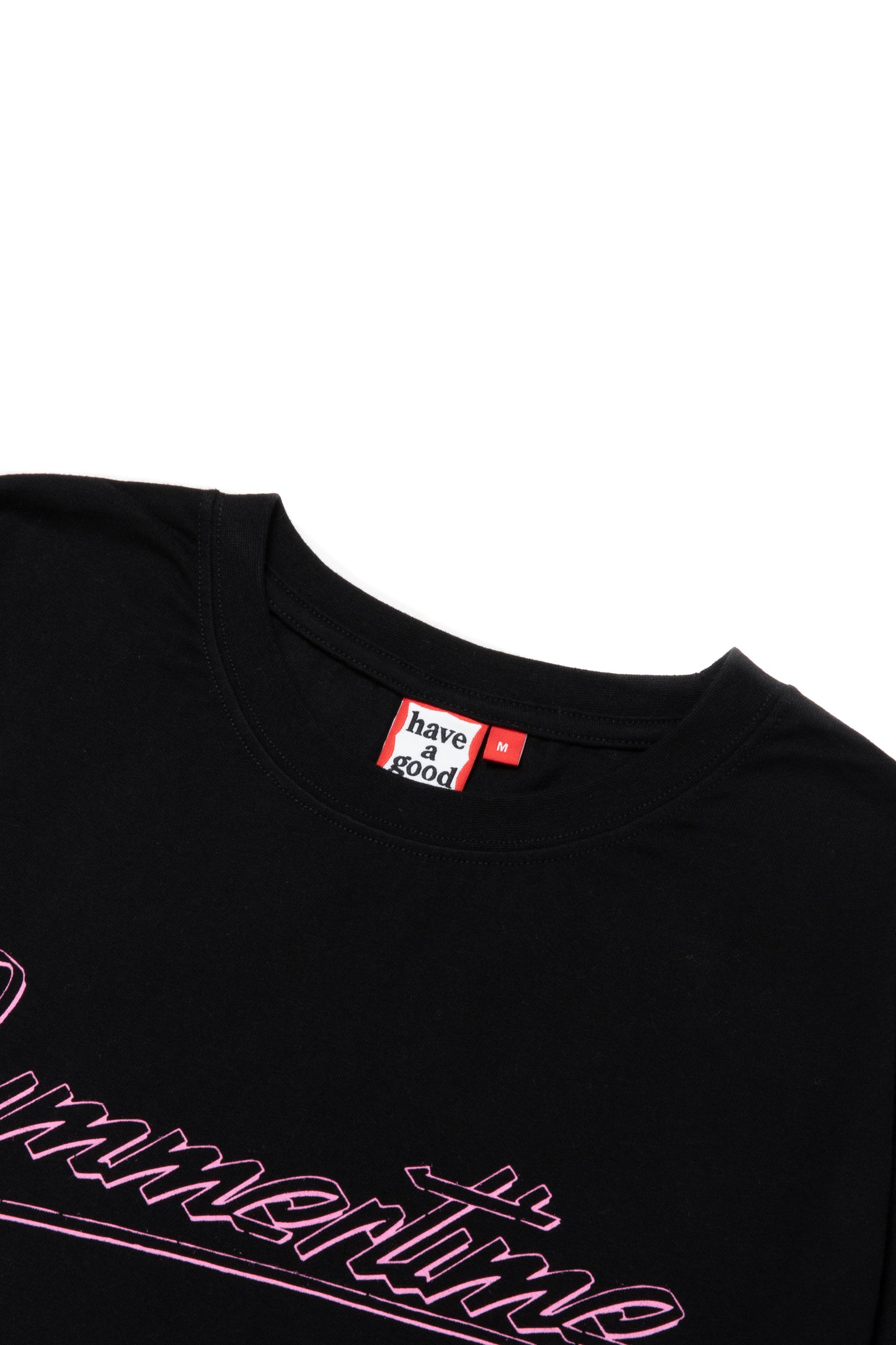 SUMMER TIME LOGO S/S TEE BLACK