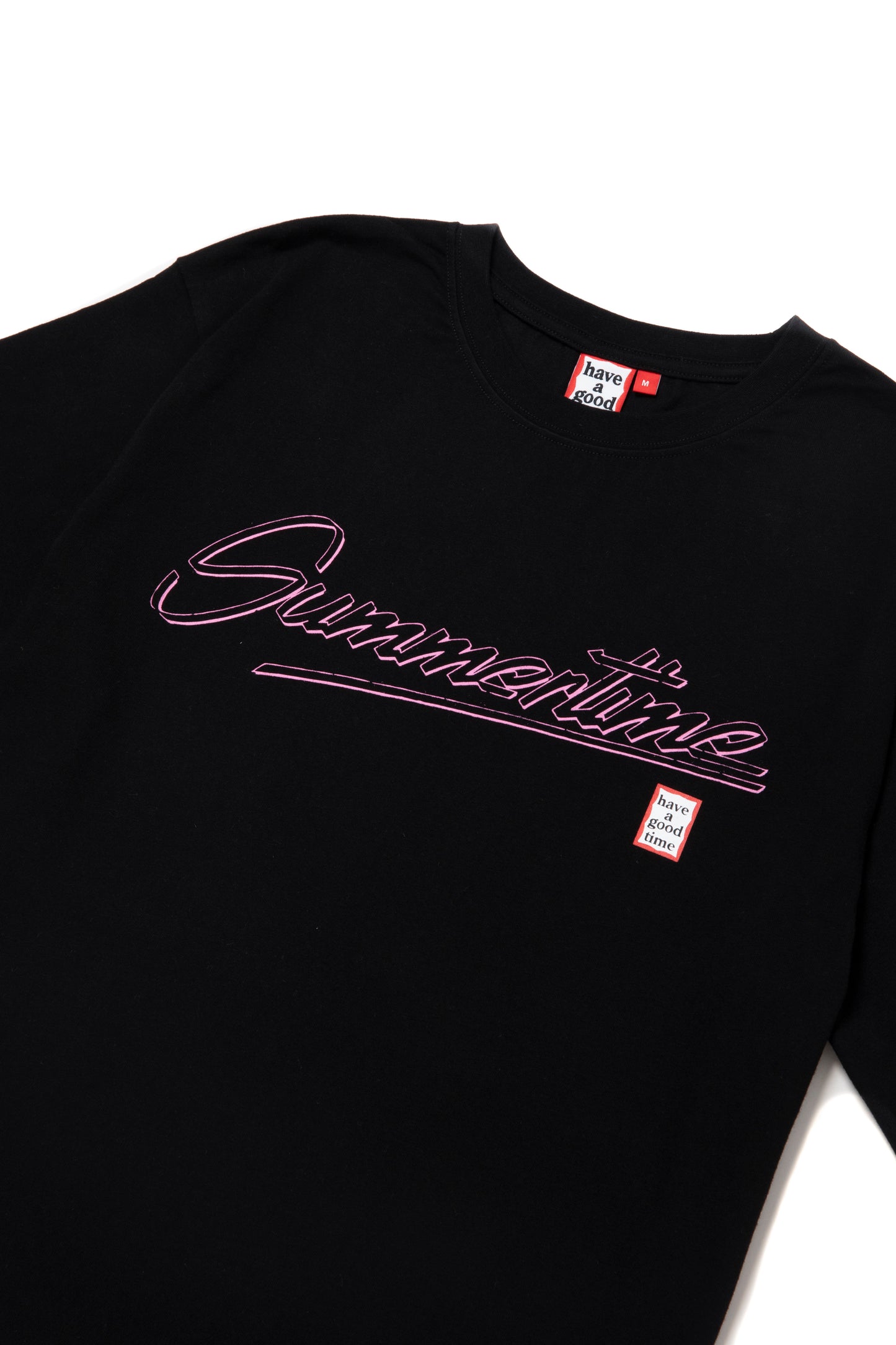 SUMMER TIME LOGO S/S TEE BLACK