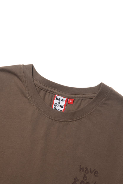 CYCLING LOGO S/S TEE HAZEL BROWN