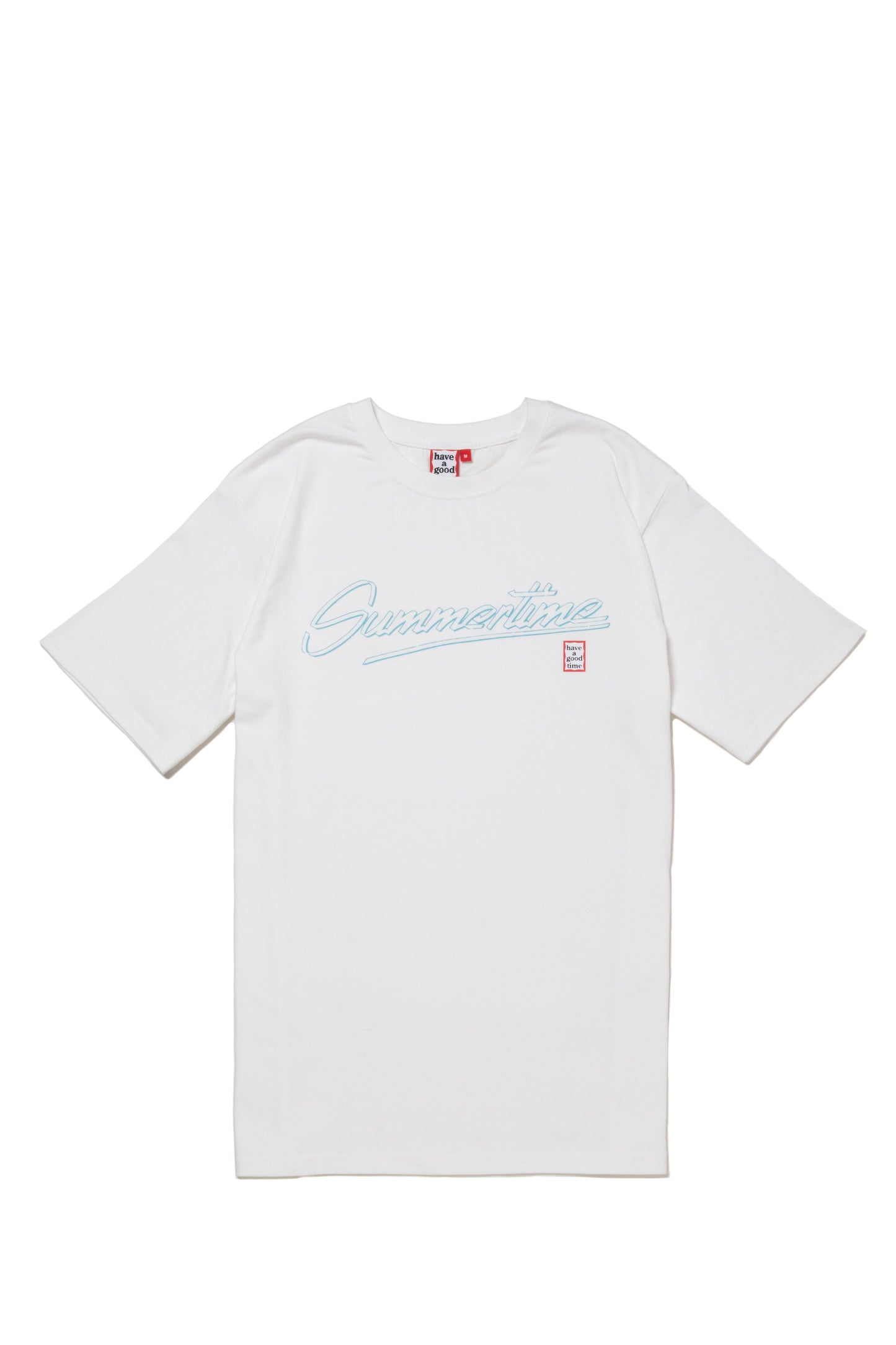 SUMMER TIME LOGO S/S TEE WHITE
