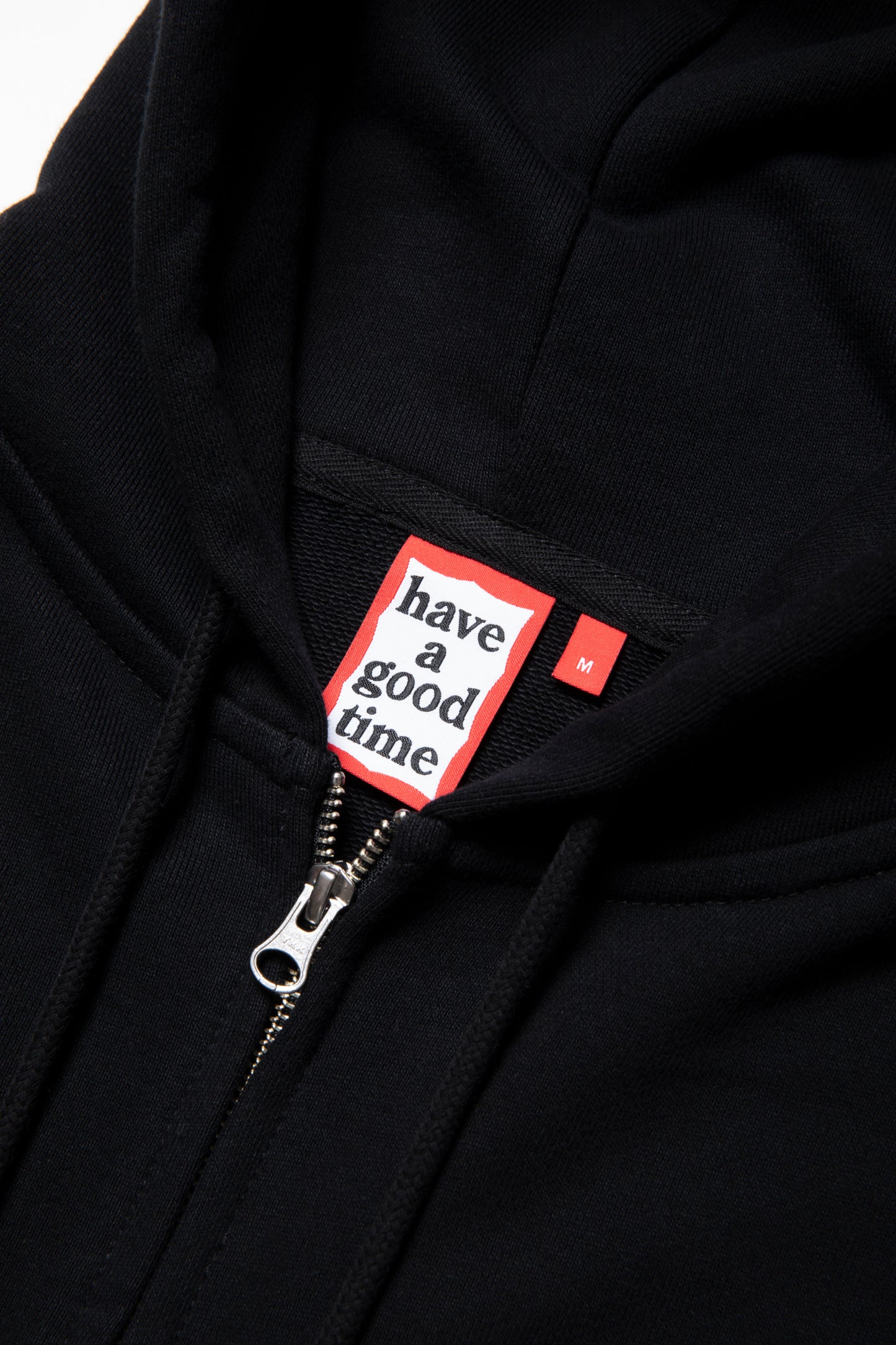 MINI BLUE FRAME ZIP UP HOODIE CO BLACK