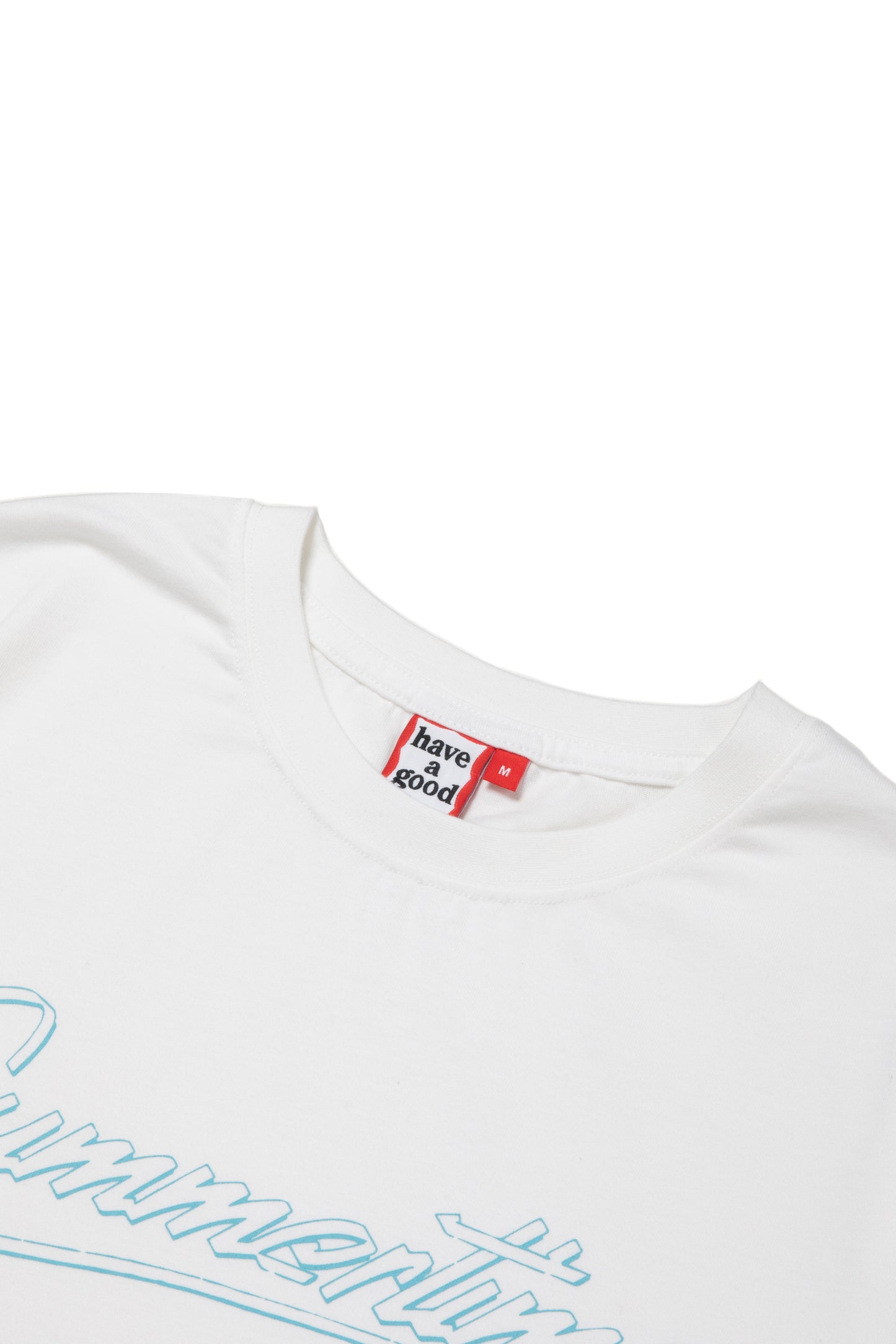 SUMMER TIME LOGO S/S TEE WHITE