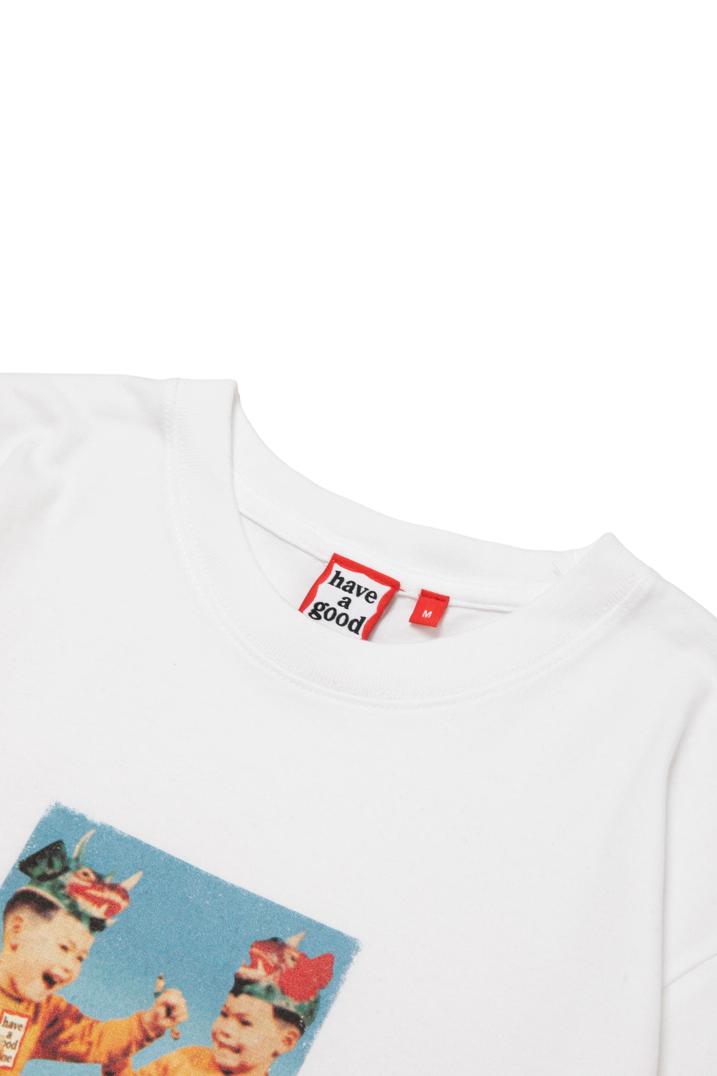 MONSTER HELMET S/S TEE WHITE