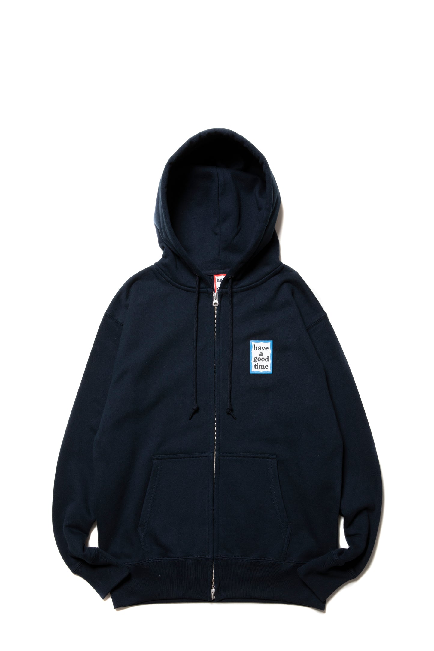 MINI BLUE FRAME ZIP UP HOODIE CO NAVY