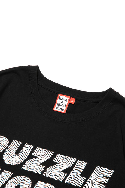 PUZZLE S/S TEE BLACK