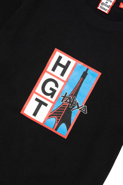 HGT TOWER S/S TEE BLACK