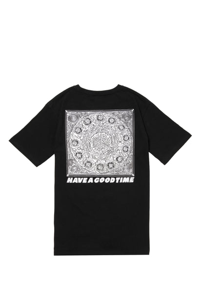 PUZZLE S/S TEE BLACK