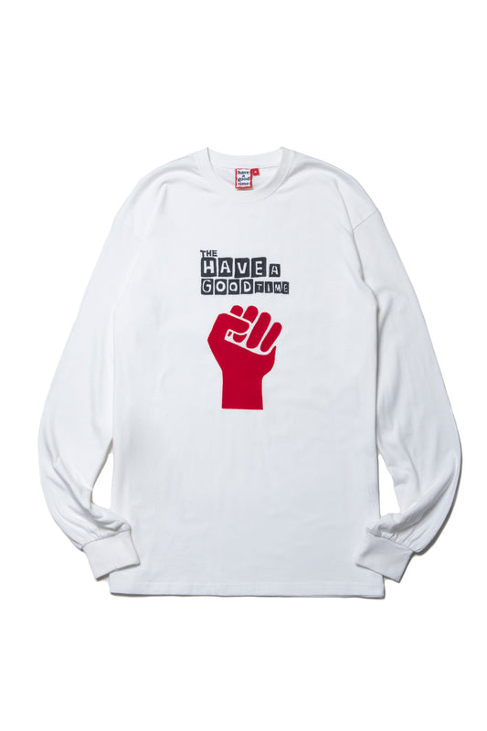 MOVEMENT L/S TEE WHITE