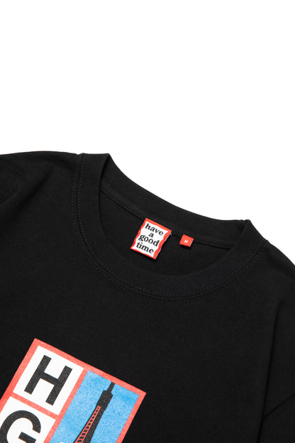 HGT TOWER S/S TEE BLACK