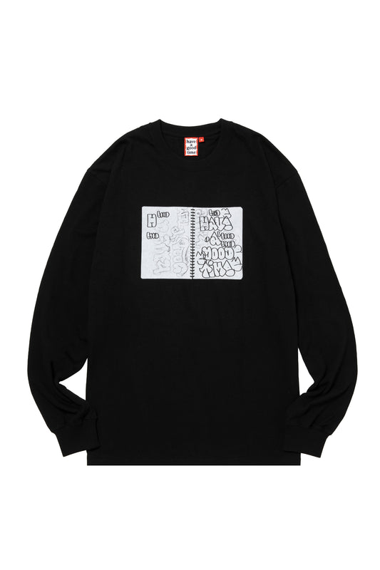 PRACTICE L/S TEE BLACK