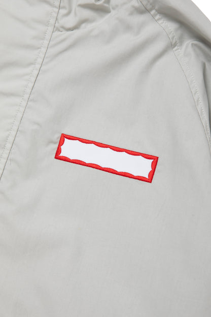 SIDE LOGO SIDE BLANK FRAME ANORAK JACKET ICE GREY