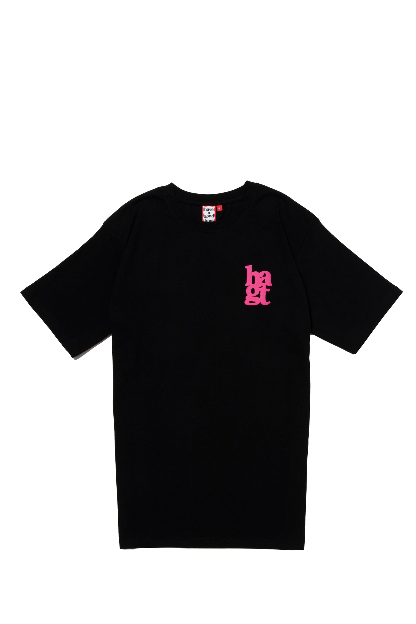 hagt LOGO PUFF PRINT S/S TEE BLACK