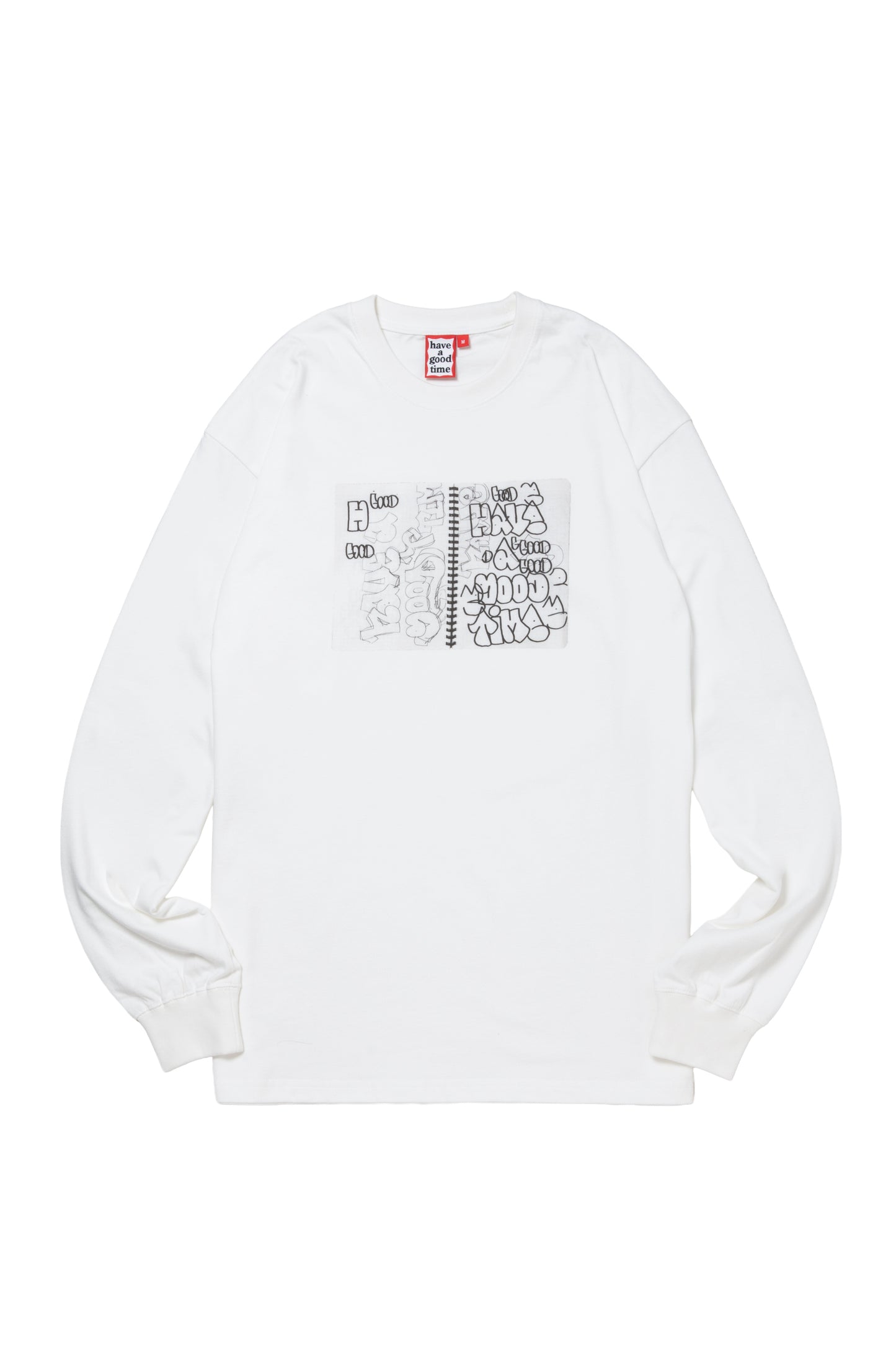PRACTICE L/S TEE WHITE