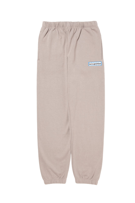 SIDE BLUE FRAME SWEATPANTS GREIGE