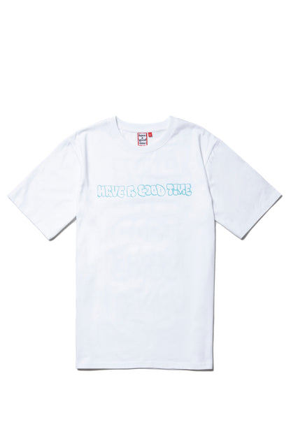 RAKUGAKI LOGO S/S TEE WHITE