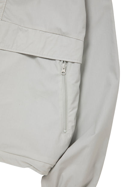 SIDE LOGO SIDE BLANK FRAME ANORAK JACKET ICE GREY