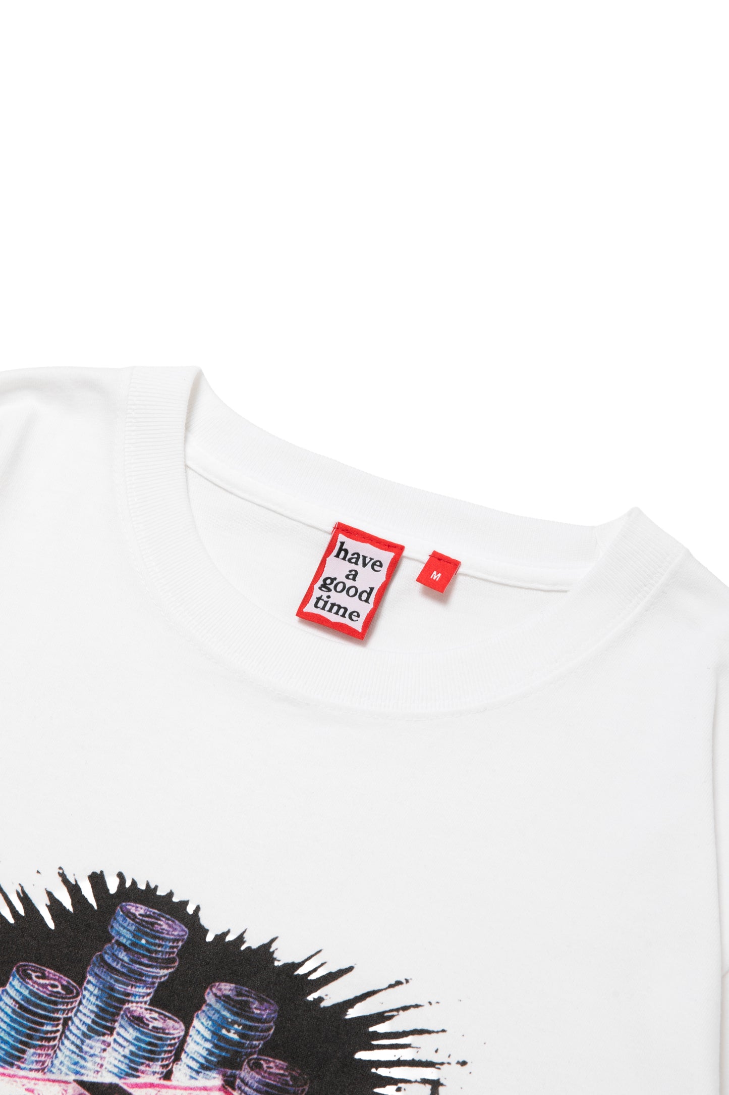 GAMBLING LIFE S/S TEE WHITE