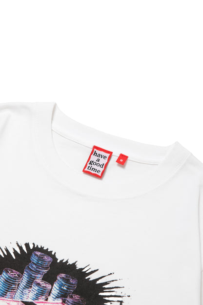 GAMBLING LIFE S/S TEE WHITE