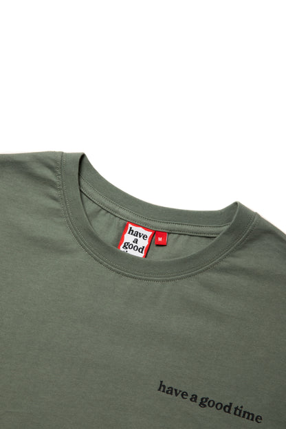 TAROT LOGO S/S TEE SAND GREEN