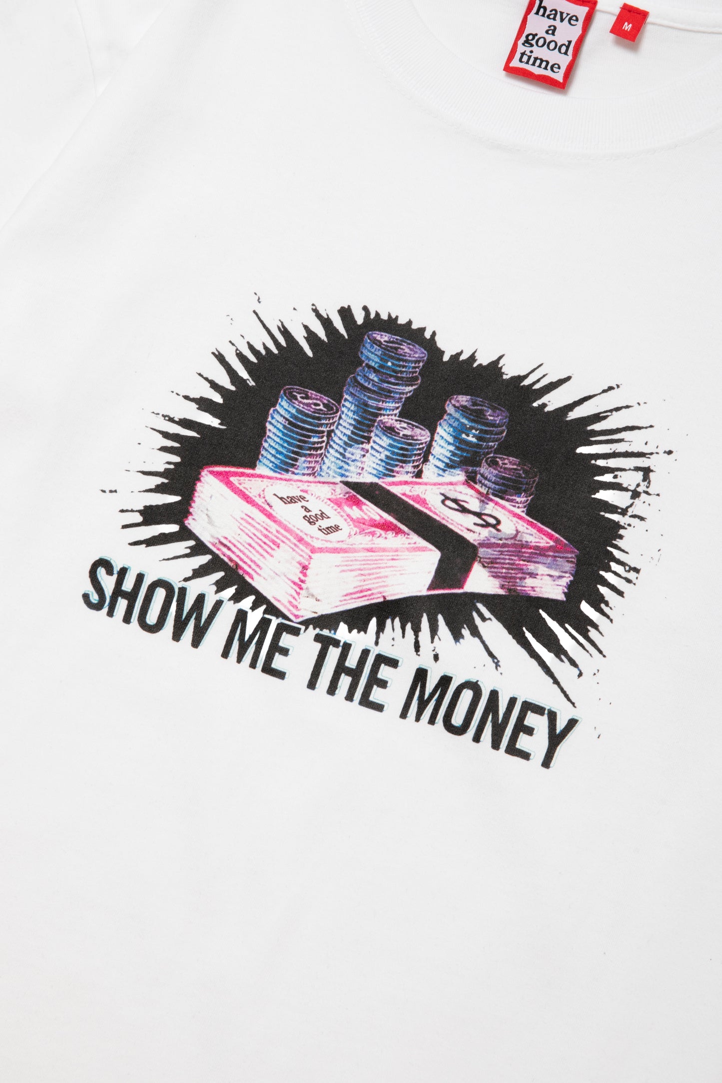 GAMBLING LIFE S/S TEE WHITE