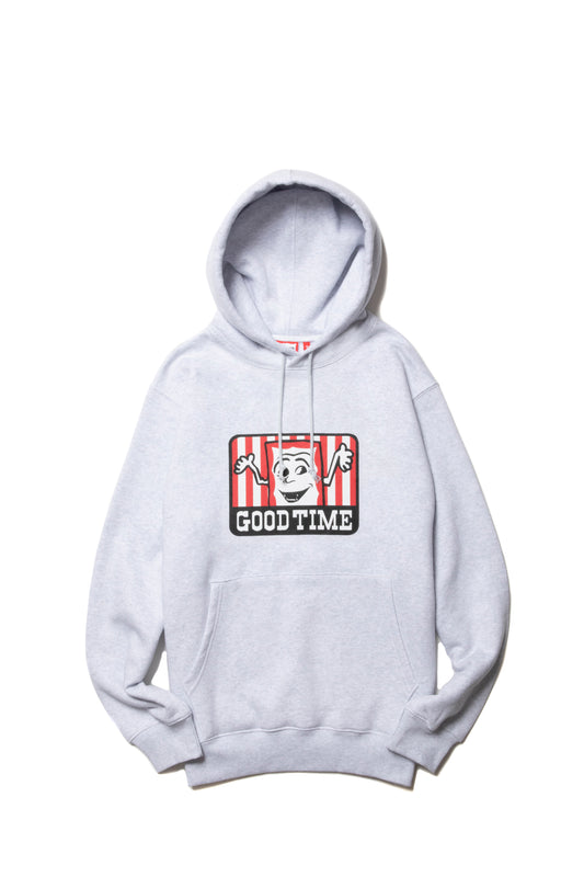 GOODY TIMES PULLOVER HOODIE FL ASH GRAY