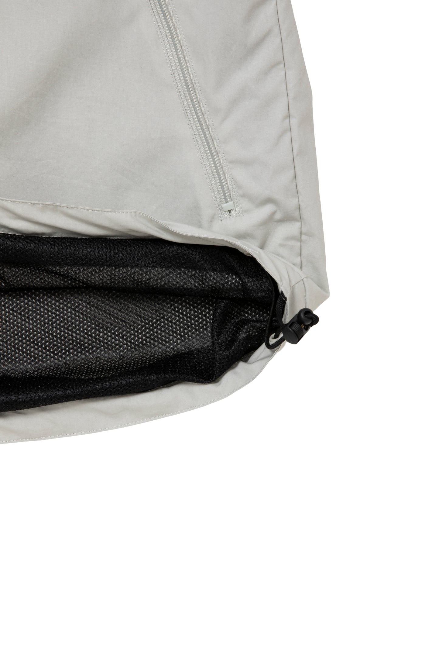 SIDE LOGO SIDE BLANK FRAME ANORAK JACKET ICE GREY