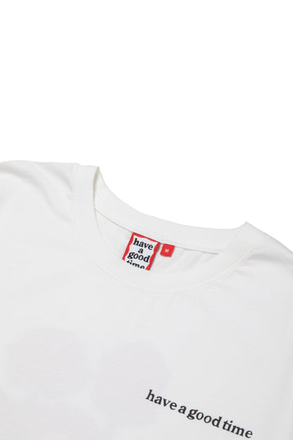 POPPY LOGO S/S TEE WHITE