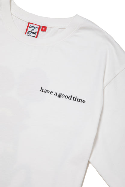 POPPY LOGO S/S TEE WHITE