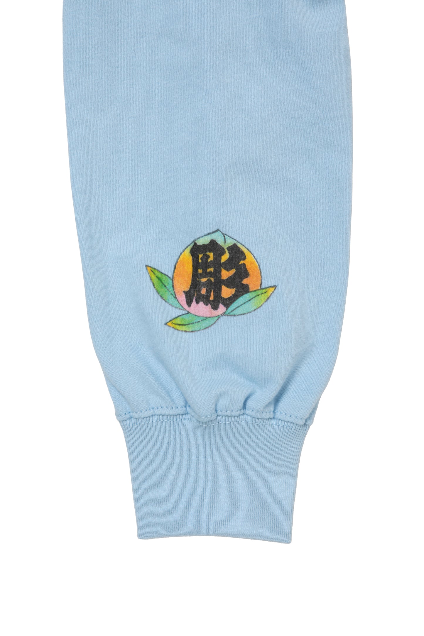 DRAGON CIRCLE L/S TEE GREYISH BLUE