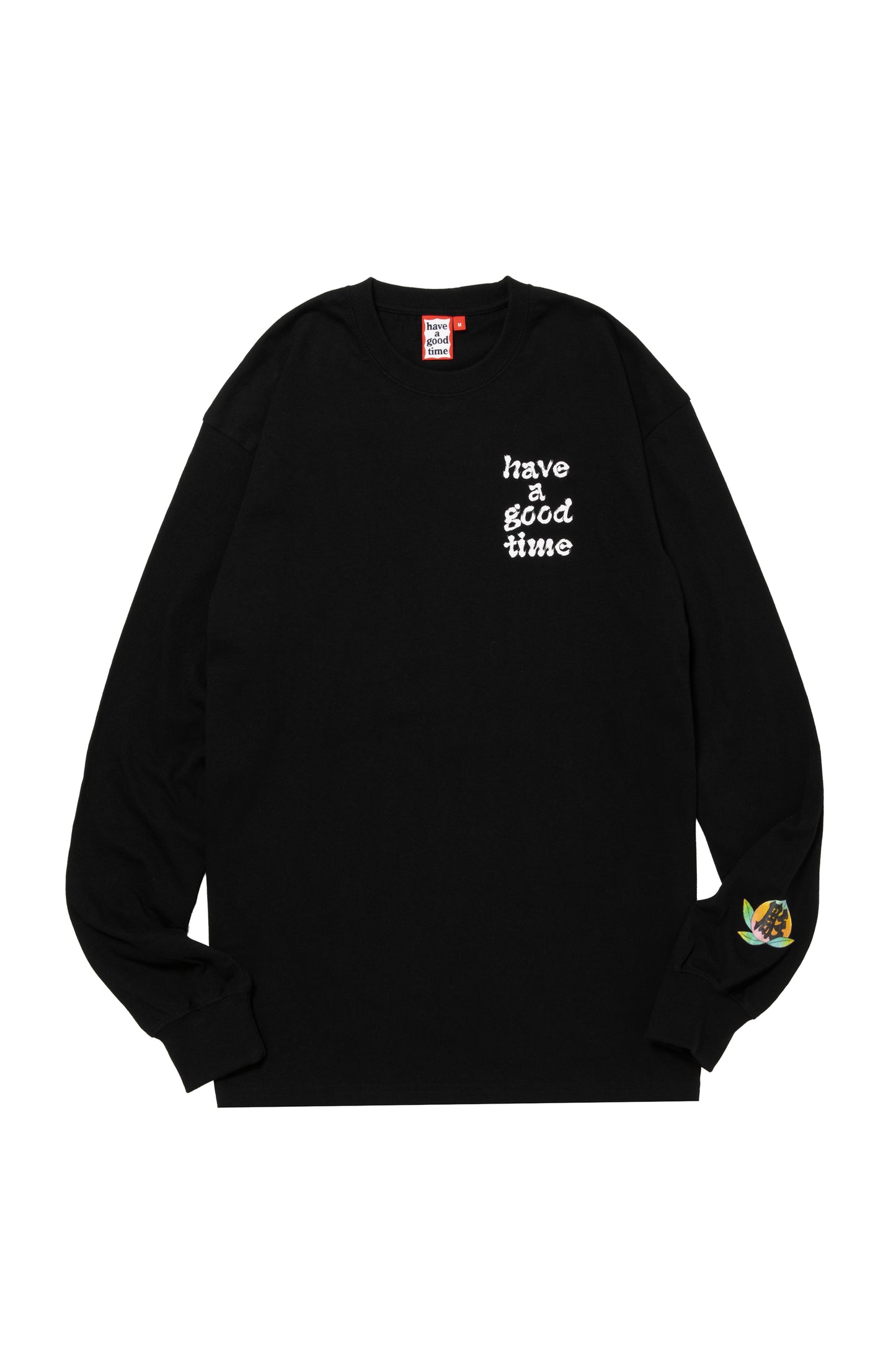 DRAGON CIRCLE L/S TEE BLACK