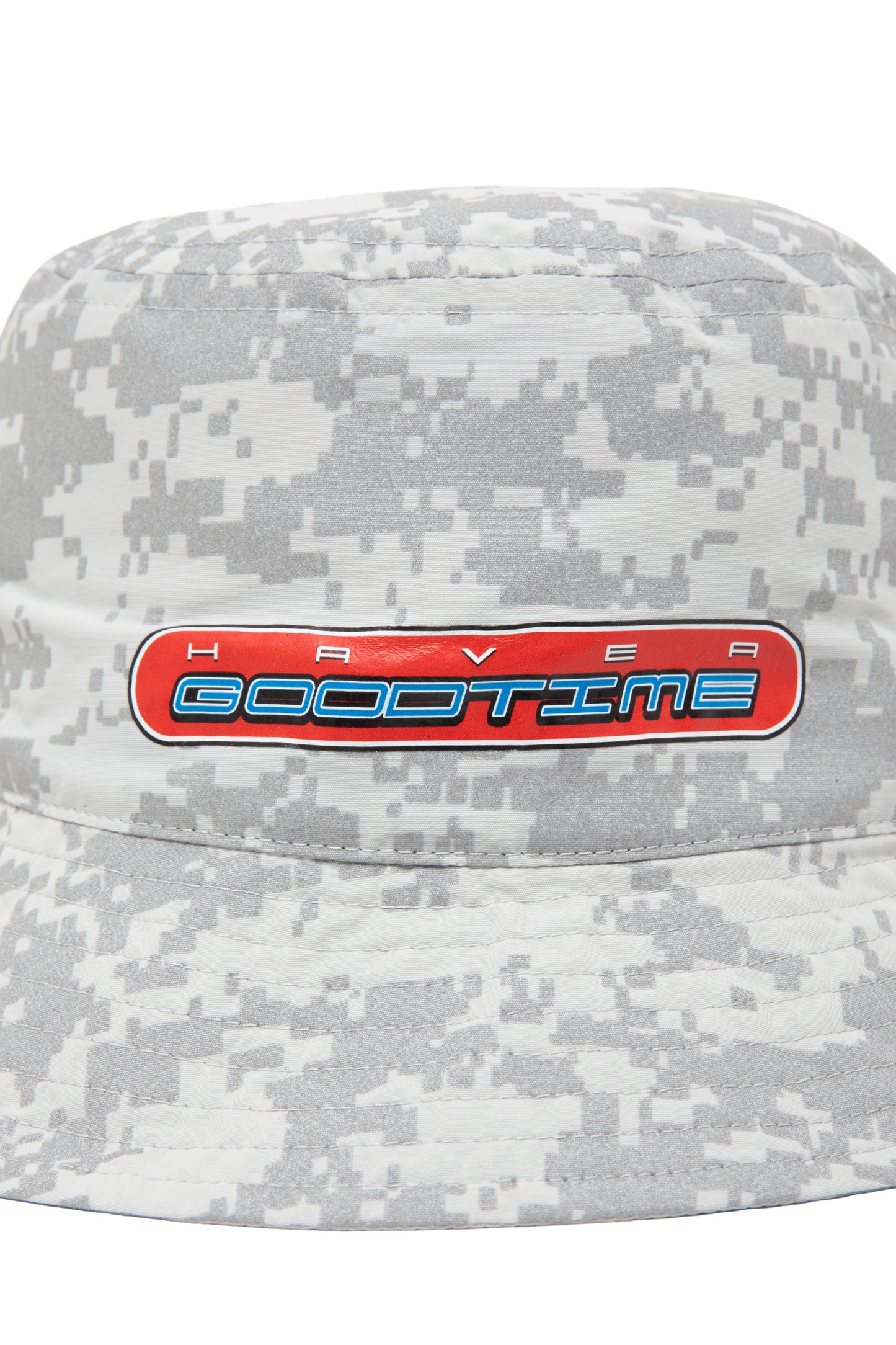 BOOSTER LOGO DIGI CAMO REFLECTIVE BUCKET HAT WHITE