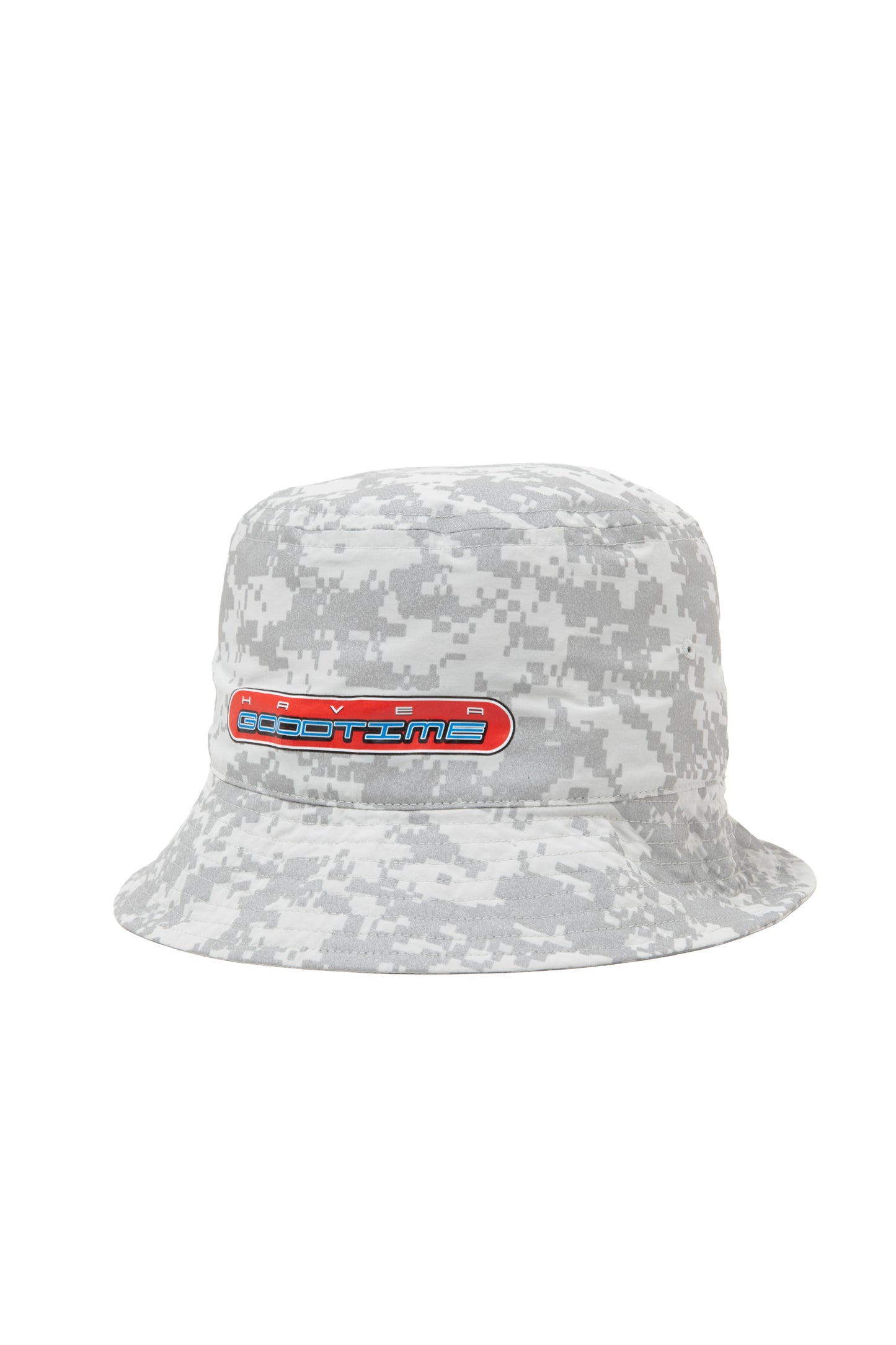 BOOSTER LOGO DIGI CAMO REFLECTIVE BUCKET HAT WHITE