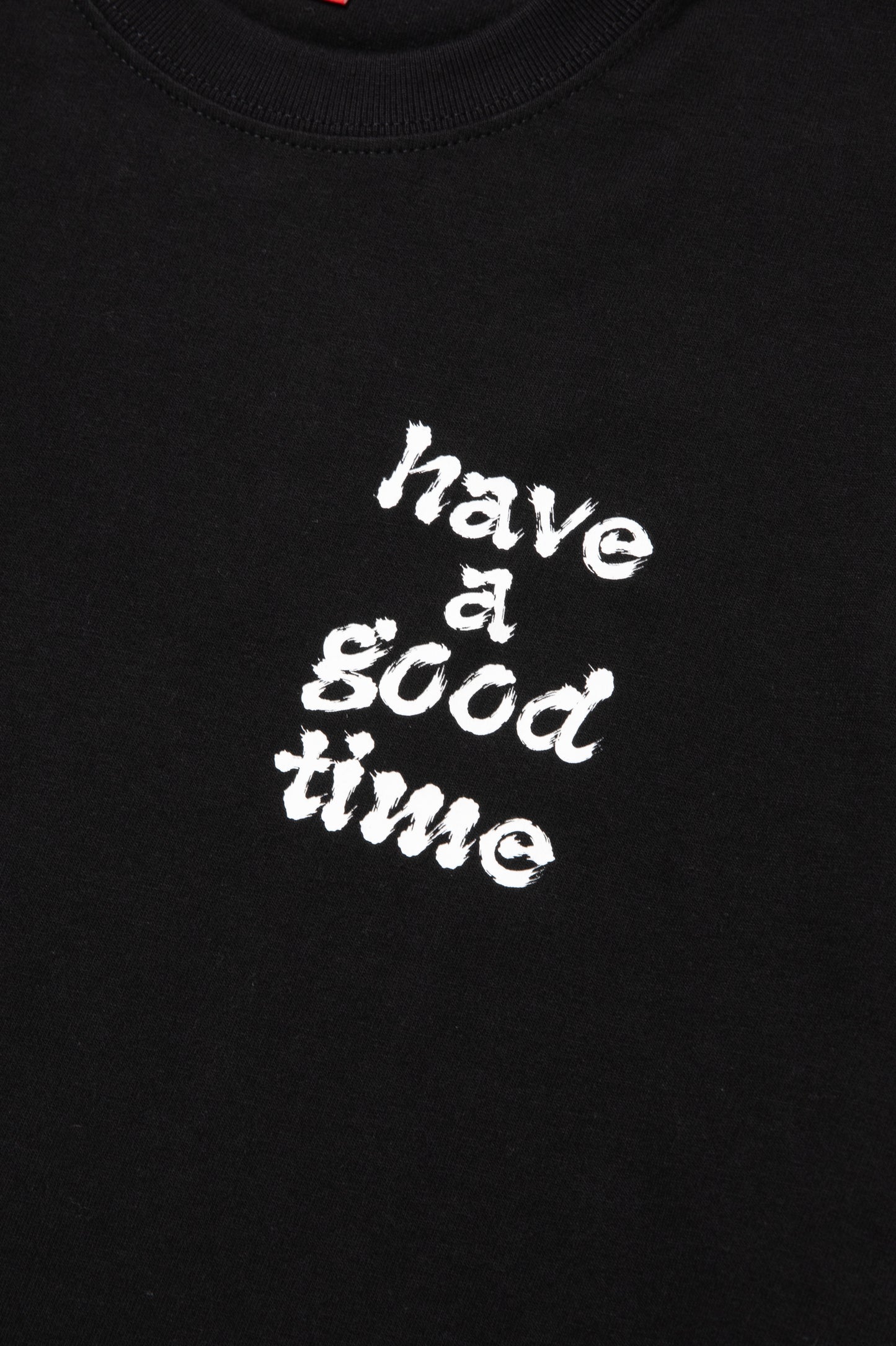 DRAGON CIRCLE L/S TEE BLACK