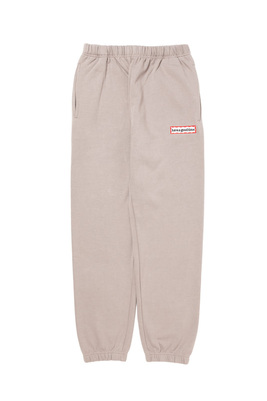 SIDE FRAME SWEATPANTS GREIGE