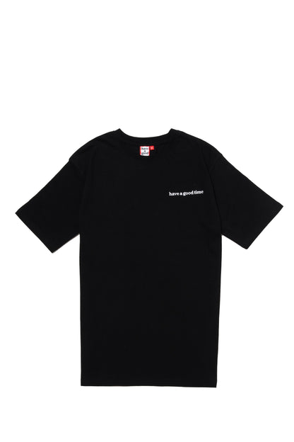 POPPY LOGO S/S TEE BLACK