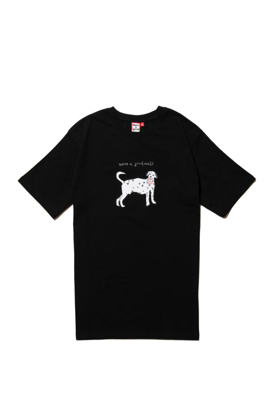 have a good walk LOGO S/S TEE BLACK