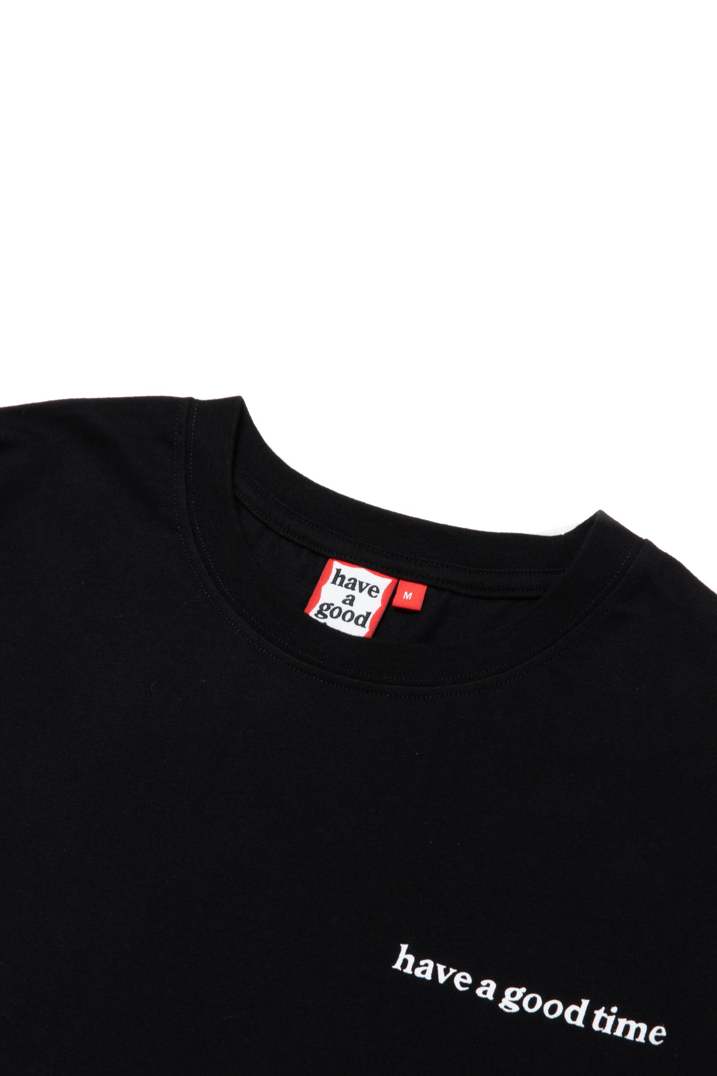 POPPY LOGO S/S TEE BLACK