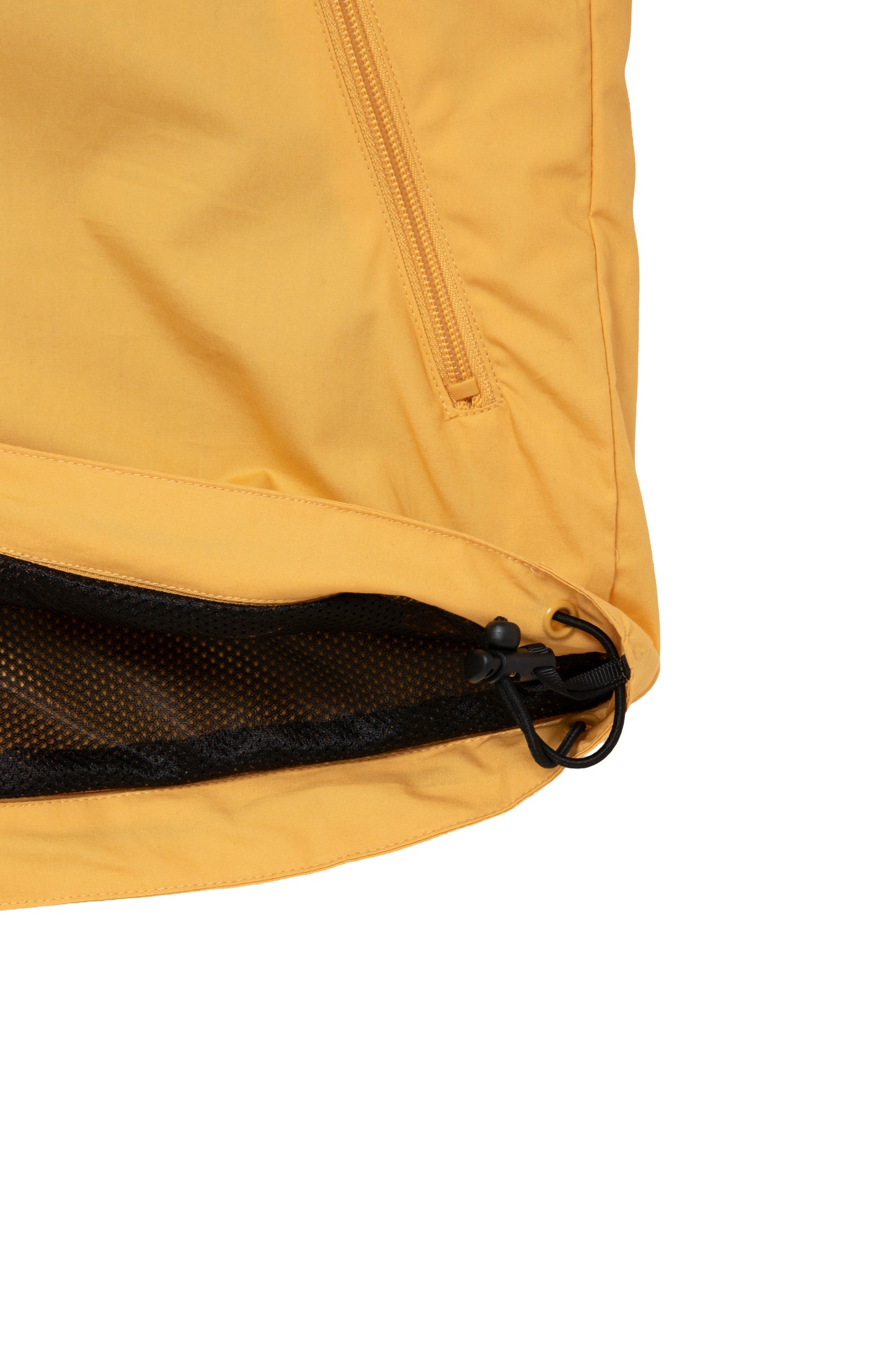 SIDE LOGO SIDE BLANK FRAME ANORAK JACKET YELLOW