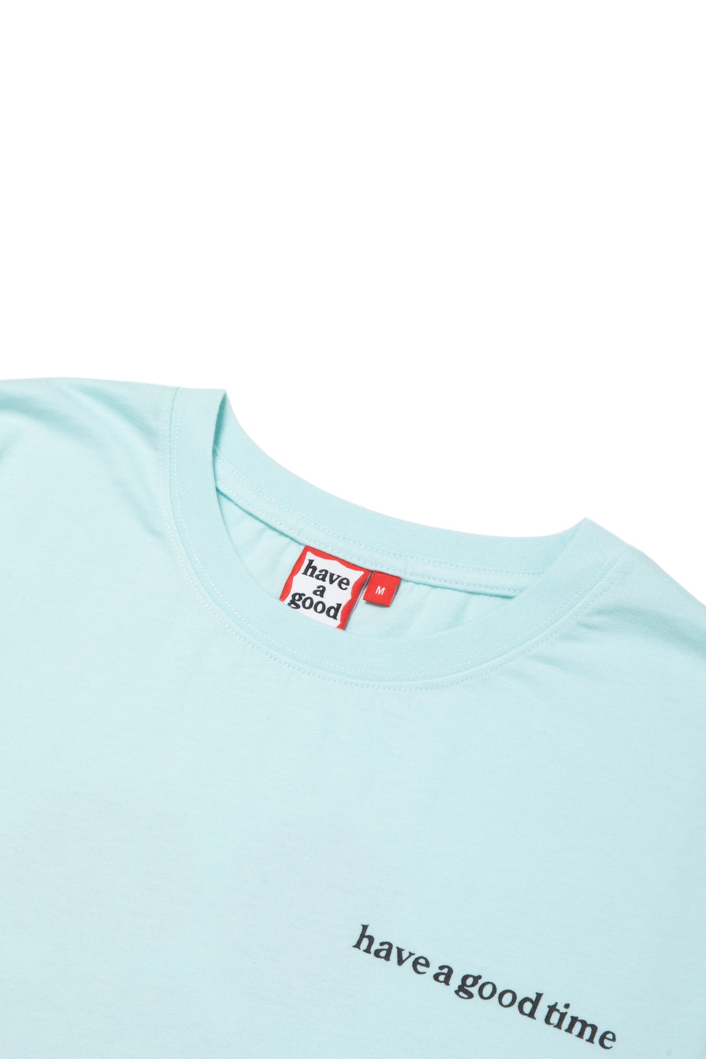 POPPY LOGO S/S TEE WATER BLUE