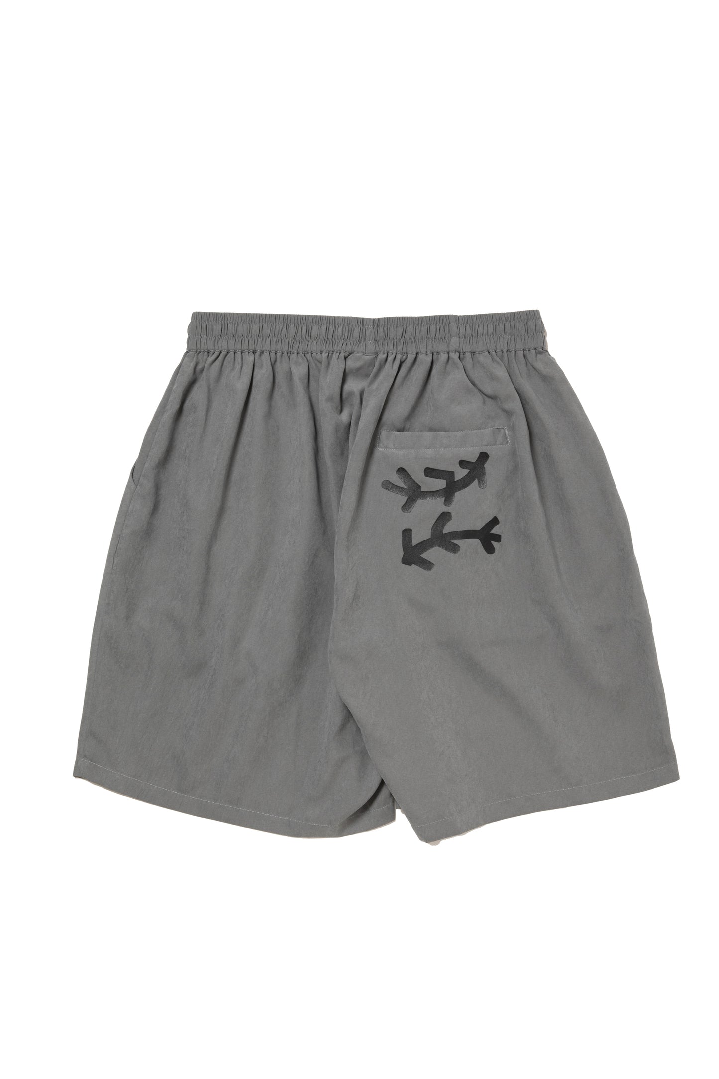 HOMERUN BALL SHORTS GREY