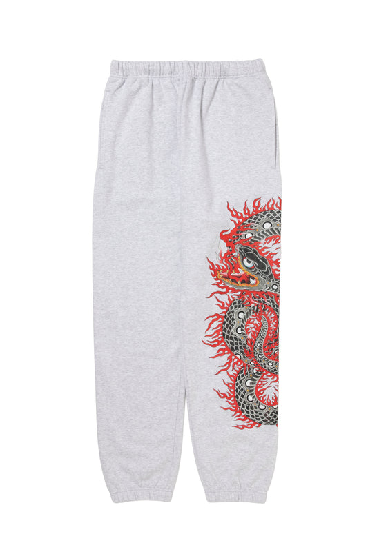 SNAKE SWEATPANTS ASH GRAY