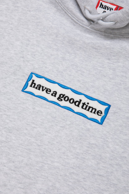 SIDE BLUE FRAME PULLOVER HOODIE FL ASH GRAY