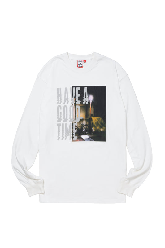 STREET FEELING L/S TEE WHITE