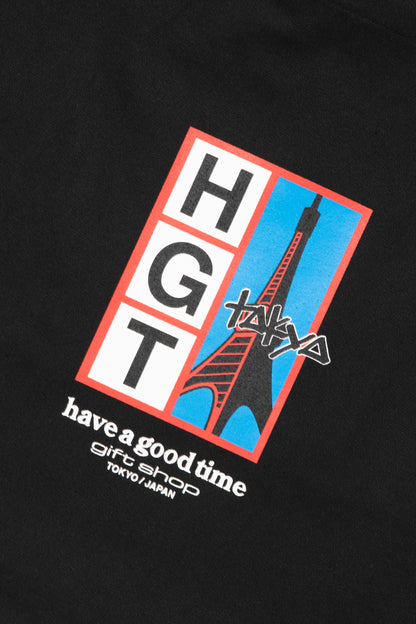 HGT TOWER CANVAS 3WAY TOTE BLACK
