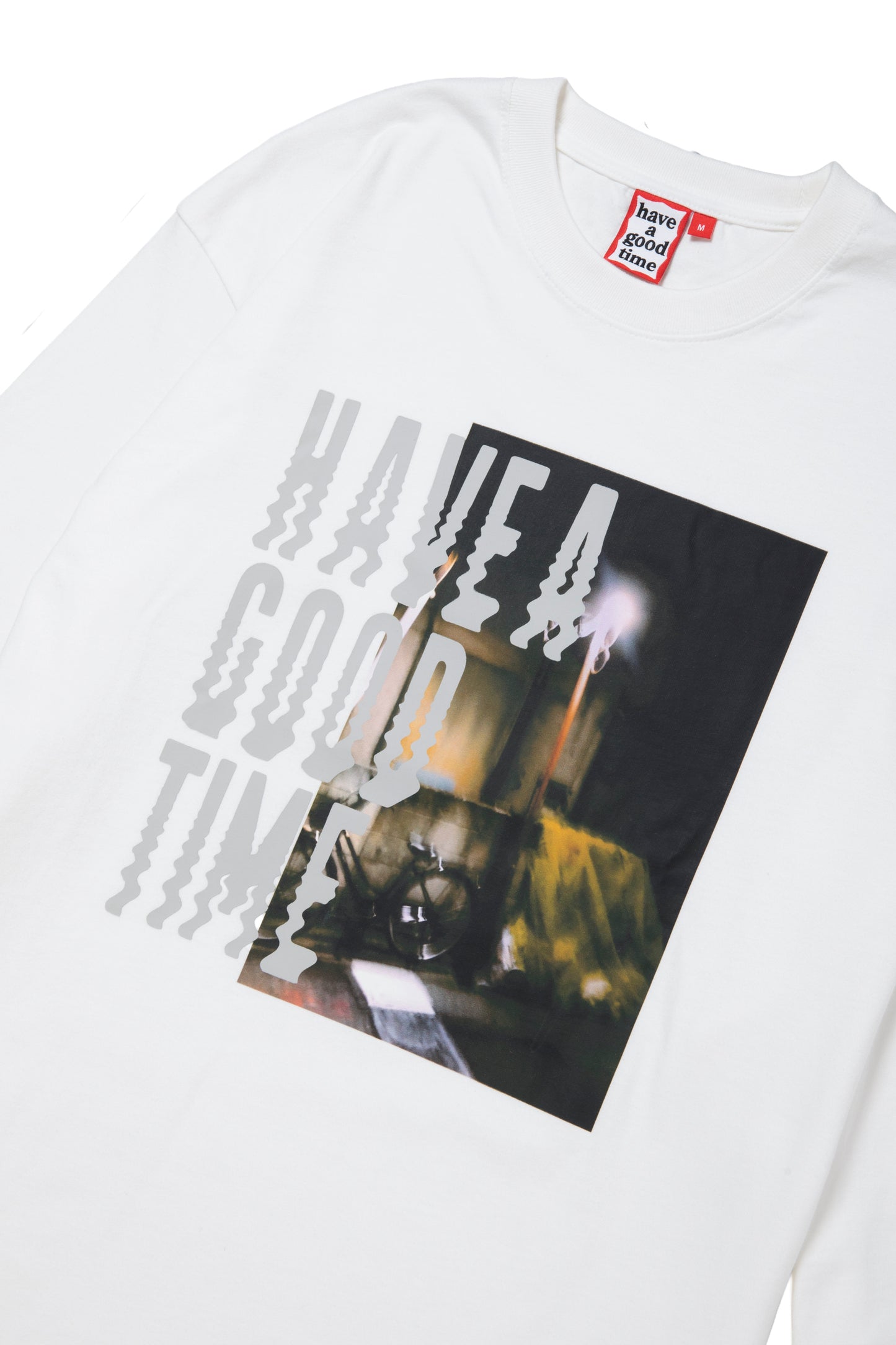 STREET FEELING L/S TEE WHITE