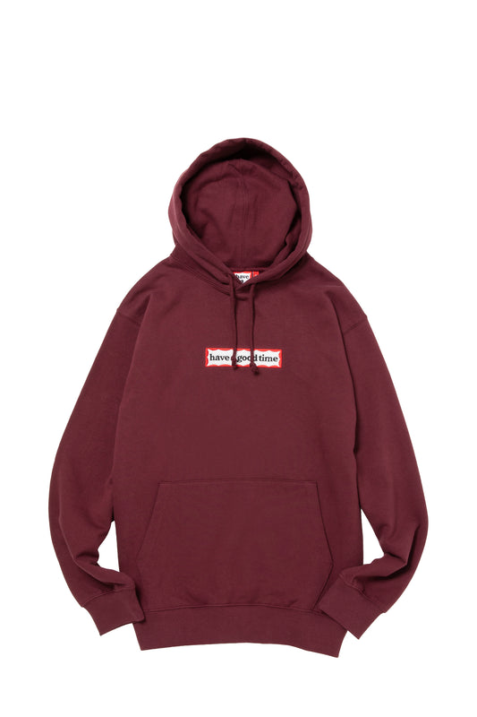 SIDE FRAME PULLOVER HOODIE FL MAROON